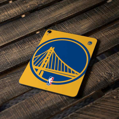NBA Golden State Warriors Large Logo Apple iPad Pro Skin