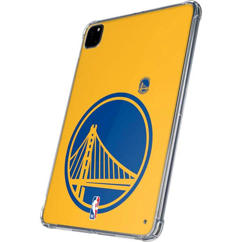 NBA Golden State Warriors Large Logo iPad Pro 11in (2024) Clear Case