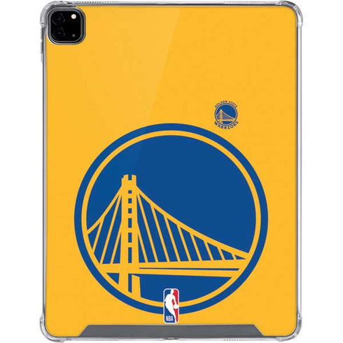 NBA Golden State Warriors Large Logo iPad Pro 12.9in (2020) Clear Case