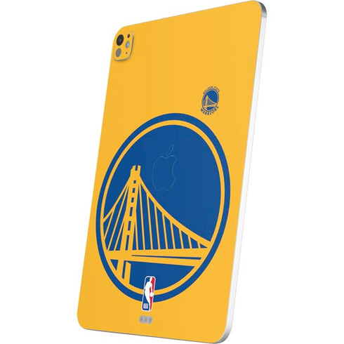 NBA Golden State Warriors Large Logo iPad Pro 13in M4 (2024) Skin