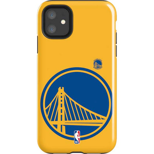 NBA Golden State Warriors Large Logo iPhone 11 Impact Case