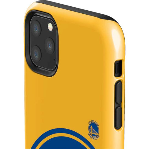 NBA Golden State Warriors Large Logo iPhone 11 Pro Max Impact Case
