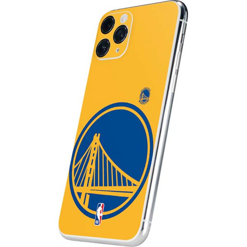 NBA Golden State Warriors Large Logo iPhone 11 Pro Skin