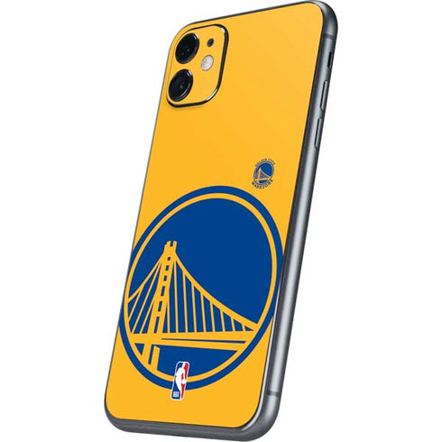 NBA Golden State Warriors Large Logo iPhone 11 Skin