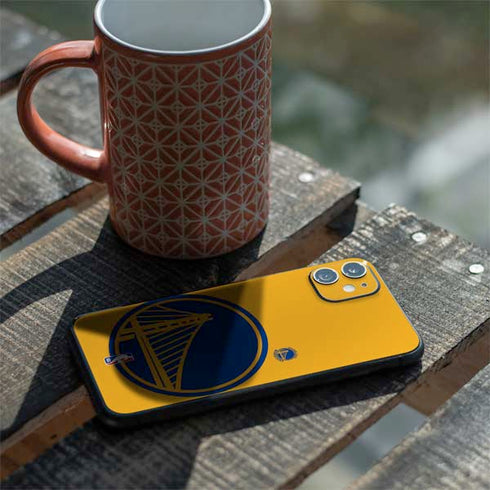 NBA Golden State Warriors Large Logo iPhone 11 Skin