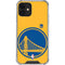 NBA Golden State Warriors Large Logo iPhone 12 Clear Case