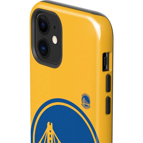 NBA Golden State Warriors Large Logo iPhone 12 Mini Impact Case