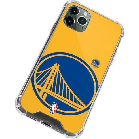 NBA Golden State Warriors Large Logo iPhone 12 Pro Clear Case