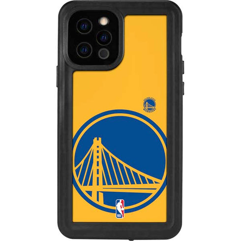 NBA Golden State Warriors Large Logo iPhone 12 Pro Waterproof Case