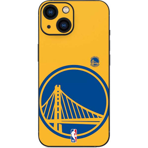 NBA Golden State Warriors Large Logo iPhone 13 Mini Skin