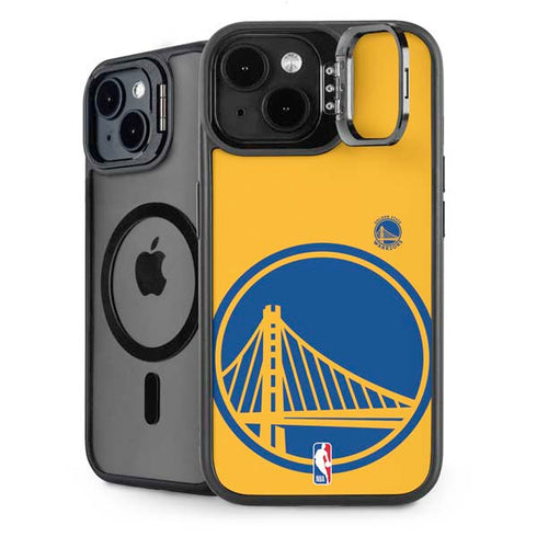 NBA Golden State Warriors Large Logo iPhone 14 Kickstand Case