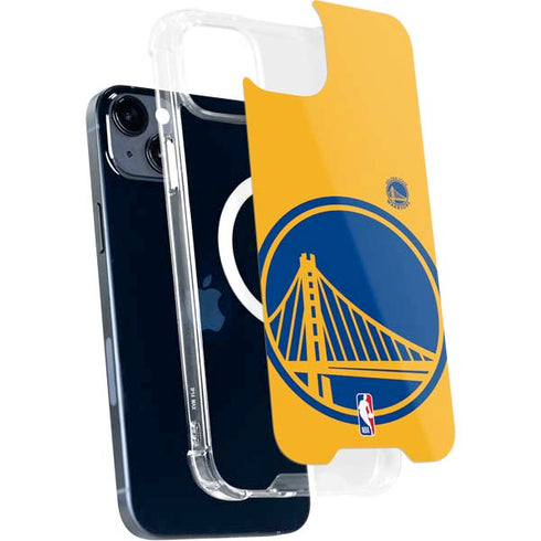 NBA Golden State Warriors Large Logo iPhone 14 MagSafe Case