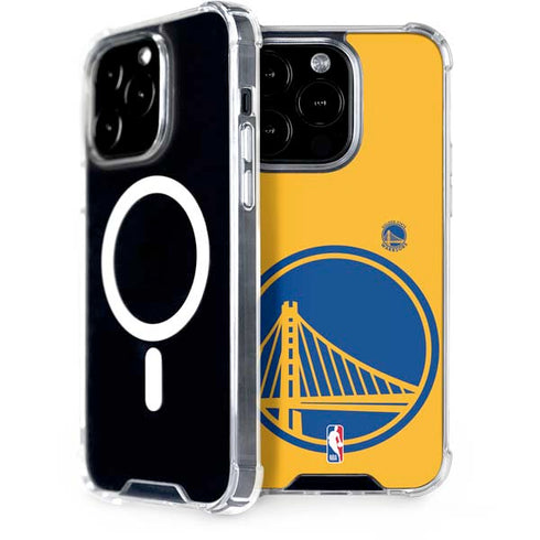 NBA Golden State Warriors Large Logo iPhone 14 Pro MagSafe Case