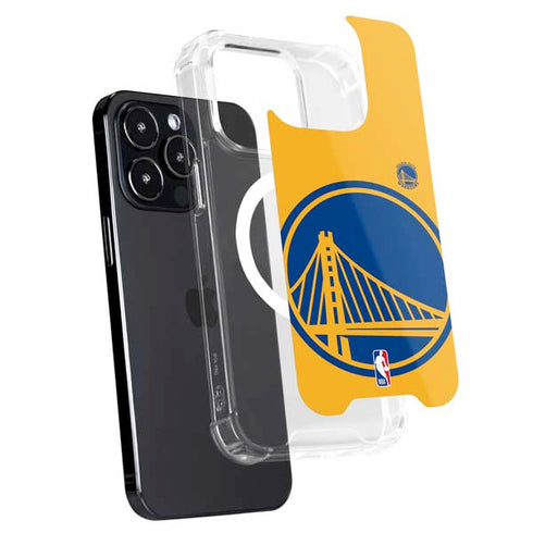 NBA Golden State Warriors Large Logo iPhone 14 Pro MagSafe Case