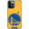NBA Golden State Warriors Large Logo iPhone 14 Pro Max Clear Case