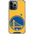 NBA Golden State Warriors Large Logo iPhone 14 Pro Max Clear Case
