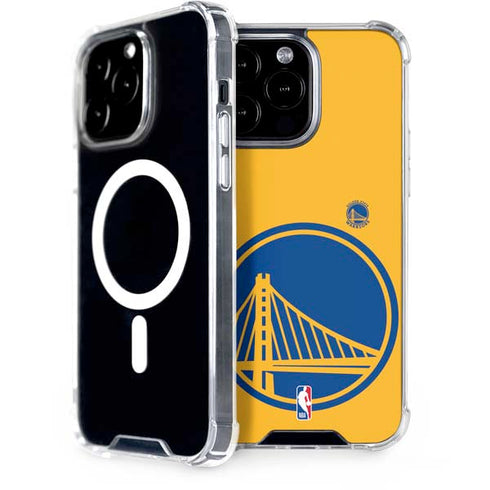 NBA Golden State Warriors Large Logo iPhone 14 Pro Max MagSafe Case