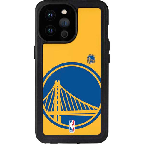 NBA Golden State Warriors Large Logo iPhone 14 Pro Max Waterproof Case