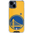 NBA Golden State Warriors Large Logo iPhone 15 Clear Case
