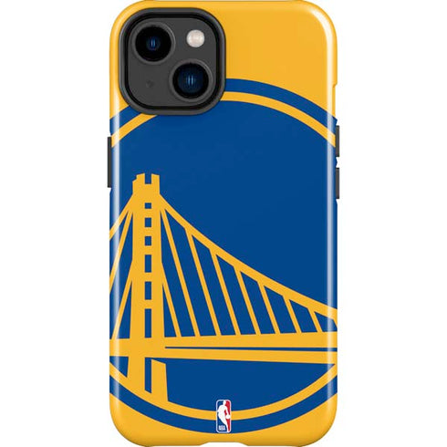 NBA Golden State Warriors Large Logo iPhone 15 Impact Case