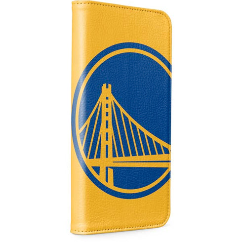 NBA Golden State Warriors Large Logo iPhone 15 Pro Max Folio Case