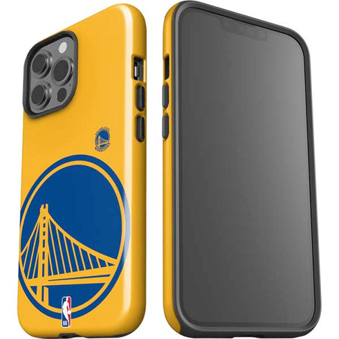 NBA Golden State Warriors Large Logo iPhone 15 Pro Max Impact Case