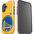 NBA Golden State Warriors Large Logo iPhone 16 Impact Case