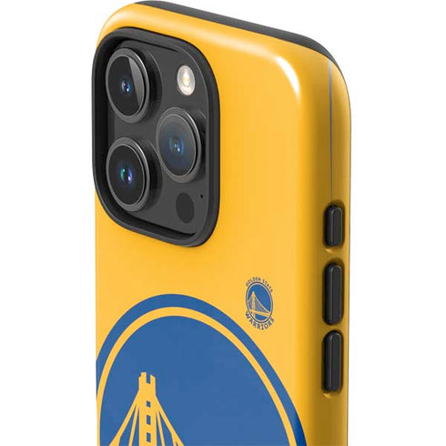NBA Golden State Warriors Large Logo iPhone 16 Pro Max Impact Case