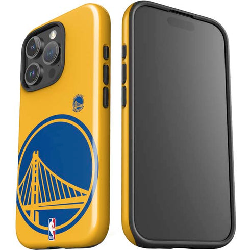 NBA Golden State Warriors Large Logo iPhone 16 Pro Max Impact Case