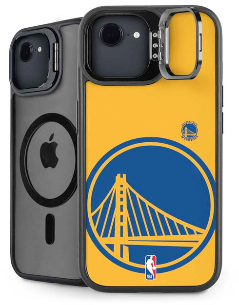 NBA Golden State Warriors Large Logo iPhone 16e Kickstand Case