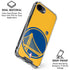 NBA Golden State Warriors Large Logo iPhone 16e Clear Case