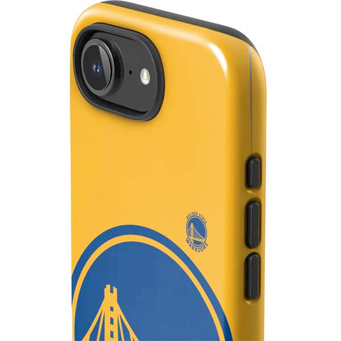 NBA Golden State Warriors Large Logo iPhone 16e Impact Case
