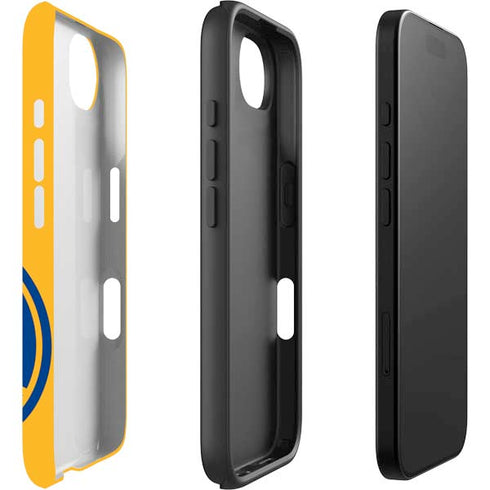 NBA Golden State Warriors Large Logo iPhone 16e Impact Case