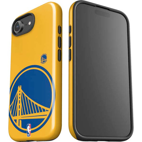 NBA Golden State Warriors Large Logo iPhone 16e Impact Case