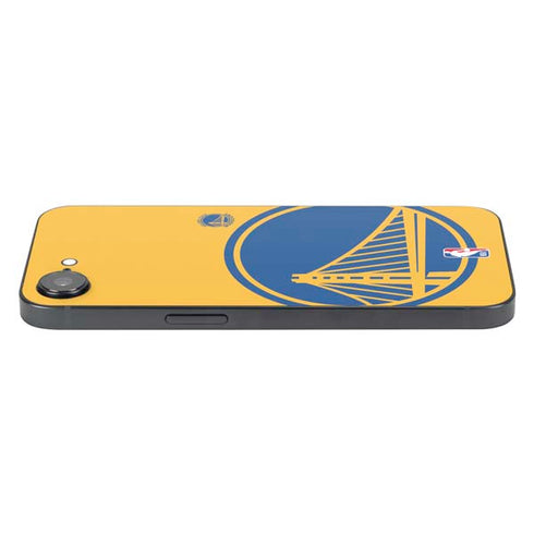 NBA Golden State Warriors Large Logo iPhone 16e Skin