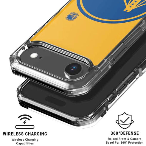 NBA Golden State Warriors Large Logo iPhone 17 Air Clear Case