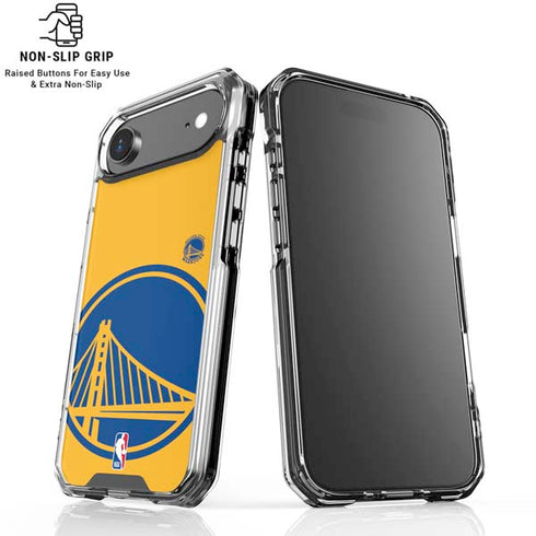 NBA Golden State Warriors Large Logo iPhone 17 Air Clear Case
