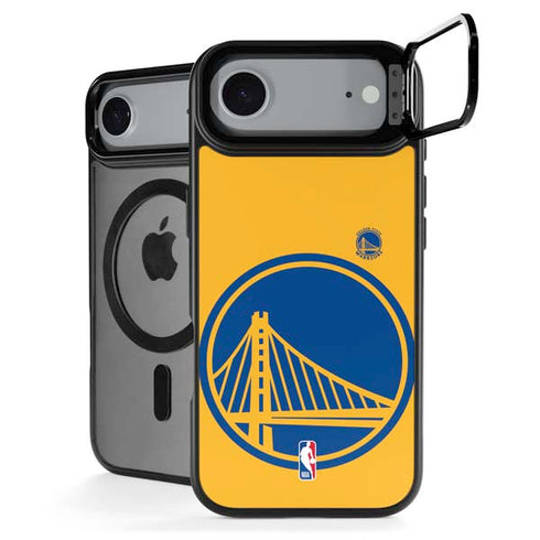NBA Golden State Warriors Large Logo iPhone 17 Air Kickstand Case