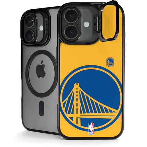 NBA Golden State Warriors Large Logo iPhone 17 Kickstand Case