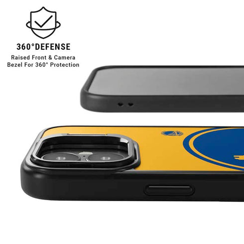 NBA Golden State Warriors Large Logo iPhone 17 Kickstand Case