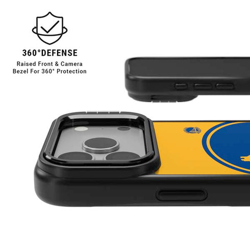 NBA Golden State Warriors Large Logo iPhone 17 Pro Kickstand Case