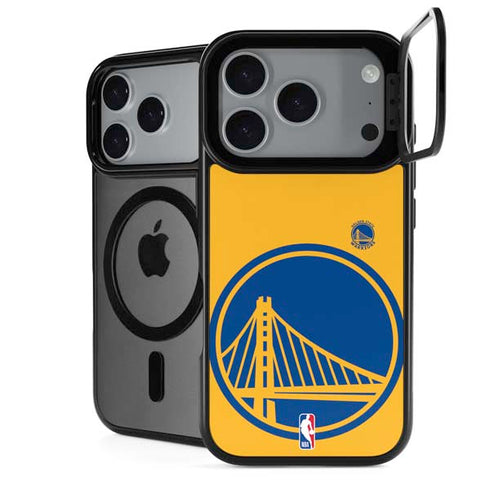 NBA Golden State Warriors Large Logo iPhone 17 Pro Max Kickstand Case