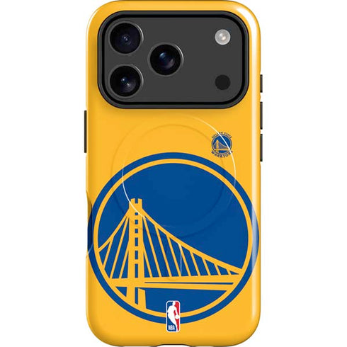 NBA Golden State Warriors Large Logo iPhone 17 Pro Max Magsafe Impact Case