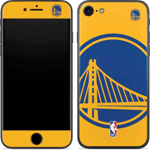 NBA Golden State Warriors Large Logo iPhone 7 Skin