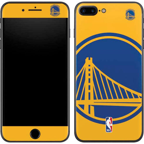 NBA Golden State Warriors Large Logo iPhone 8 Plus Skin