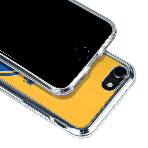 NBA Golden State Warriors Large Logo iPhone SE (2nd & 3rd Gen) Clear Case