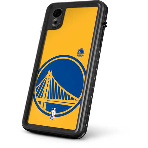 NBA Golden State Warriors Large Logo iPhone XR Waterproof Case