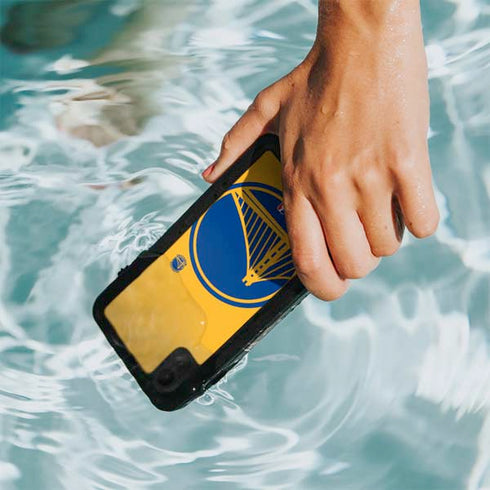 NBA Golden State Warriors Large Logo iPhone XR Waterproof Case