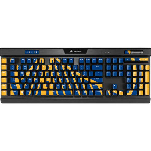 NBA Golden State Warriors Large Logo K95 RGB PLATINUM Mechanical Gaming Keyboard Skin