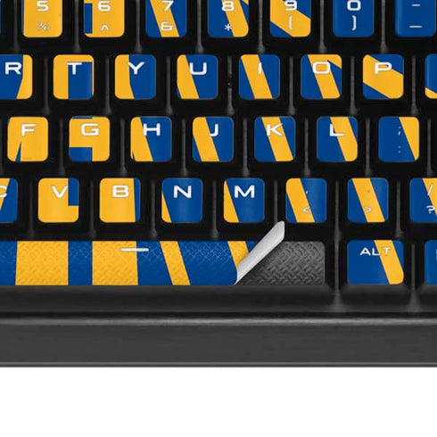 NBA Golden State Warriors Large Logo K95 RGB PLATINUM Mechanical Gaming Keyboard Skin